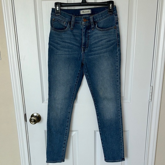Madewell Denim - MADEWELL Classic Blue Skinny Jeans.